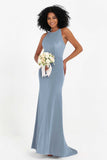 Bodycon Velvet Formal Evening Dress Sleeveless Pleated Sheath Women's Party Gowns Dresses