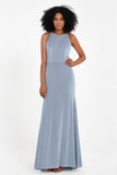 Bodycon Velvet Formal Evening Dress Sleeveless Pleated Sheath Women's Party Gowns Dresses