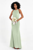Bodycon Velvet Formal Evening Dress Sleeveless Pleated Sheath Women's Party Gowns Dresses