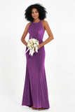 Bodycon Velvet Formal Evening Dress Sleeveless Pleated Sheath Women's Party Gowns Dresses