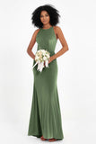 Bodycon Velvet Formal Evening Dress Sleeveless Pleated Sheath Women's Party Gowns Dresses