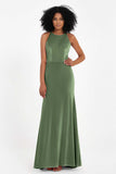 Bodycon Velvet Formal Evening Dress Sleeveless Pleated Sheath Women's Party Gowns Dresses