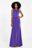 Bodycon Velvet Formal Evening Dress Sleeveless Pleated Sheath Women's Party Gowns Dresses