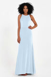 Bodycon Velvet Formal Evening Dress Sleeveless Pleated Sheath Women's Party Gowns Dresses