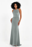 Bodycon Velvet Formal Evening Dress Sleeveless Pleated Sheath Women's Party Gowns Dresses