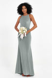 Bodycon Velvet Formal Evening Dress Sleeveless Pleated Sheath Women's Party Gowns Dresses