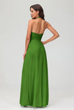 A Line Halter Chiffon Bridesmaid Dresses Women's Formal Evening Prom Dress Gowns