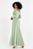 Off the Shoulder Velvet Formal Evening Dresses with Sash Long Prom Party Gowns