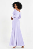 Off the Shoulder Velvet Formal Evening Dresses with Sash Long Prom Party Gowns
