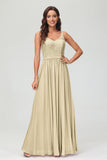 V Neck Chiffon Lace Bridesmaid Dress Formal Evening Dresses Gowns Ruffles Sleeveless