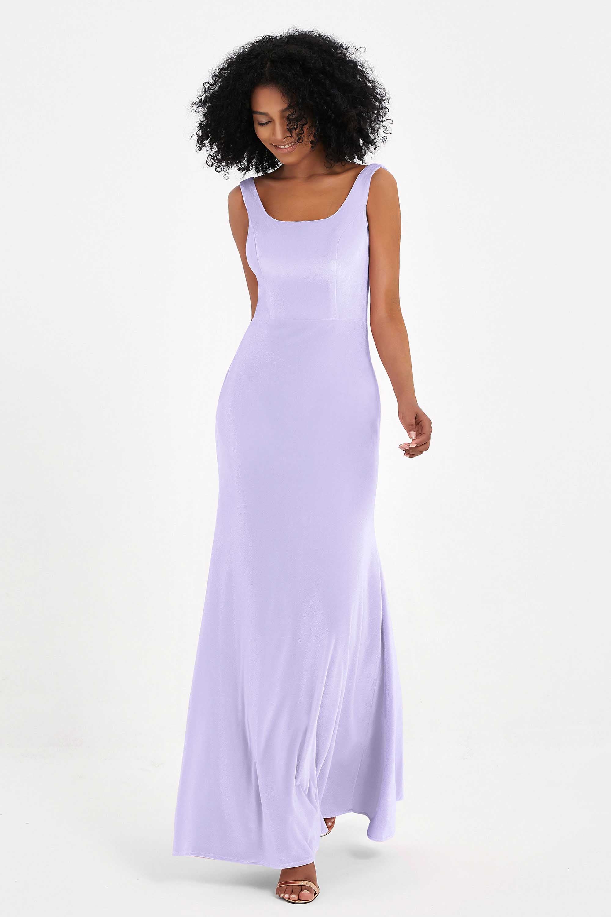 Scoop Sleeveless Velvet Long Formal Evening Dresses Sheath Bridesmaid Prom Party Gowns