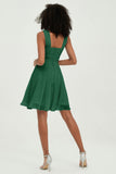 Empire Chiffon Knee Length Junior Bridesmaid Dress Wedding Prom Guest Dresses Gowns