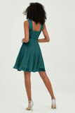 Empire Chiffon Knee Length Junior Bridesmaid Dress Wedding Prom Guest Dresses Gowns
