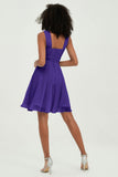 Empire Chiffon Knee Length Junior Bridesmaid Dress Wedding Prom Guest Dresses Gowns