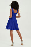 Empire Chiffon Knee Length Junior Bridesmaid Dress Wedding Prom Guest Dresses Gowns