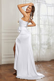 Elegance Satin Spaghetti Straps Mermaid Formal Evening Dresses Prom Party Gowns