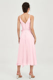 Spaghetti Straps Chiffon Wedding Guest Dress Junior Bridesmaid Dresses Occasion Gowns