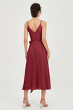 Spaghetti Straps Chiffon Wedding Guest Dress Junior Bridesmaid Dresses Occasion Gowns