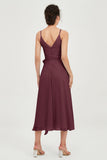Spaghetti Straps Chiffon Wedding Guest Dress Junior Bridesmaid Dresses Occasion Gowns