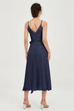 Spaghetti Straps Chiffon Wedding Guest Dress Junior Bridesmaid Dresses Occasion Gowns