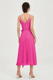 Spaghetti Straps Chiffon Wedding Guest Dress Junior Bridesmaid Dresses Occasion Gowns