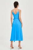 Spaghetti Straps Chiffon Wedding Guest Dress Junior Bridesmaid Dresses Occasion Gowns