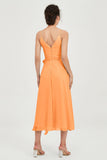 Spaghetti Straps Chiffon Wedding Guest Dress Junior Bridesmaid Dresses Occasion Gowns