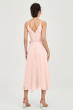 Spaghetti Straps Chiffon Wedding Guest Dress Junior Bridesmaid Dresses Occasion Gowns