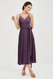 Spaghetti Straps Chiffon Wedding Guest Dress Junior Bridesmaid Dresses Occasion Gowns