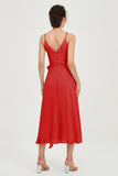 Spaghetti Straps Chiffon Wedding Guest Dress Junior Bridesmaid Dresses Occasion Gowns