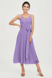 Spaghetti Straps Chiffon Wedding Guest Dress Junior Bridesmaid Dresses Occasion Gowns