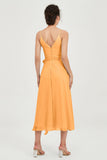 Spaghetti Straps Chiffon Wedding Guest Dress Junior Bridesmaid Dresses Occasion Gowns