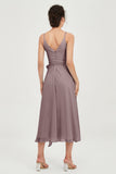 Spaghetti Straps Chiffon Wedding Guest Dress Junior Bridesmaid Dresses Occasion Gowns