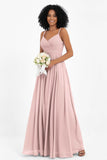 Empire Chiffon Bridesmaid Dress with Lace Long Formal Evening Dresses party Gowns