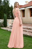 A Line Tulle Ruched Bridesmaid Dress Ruched Pleated Formal Evening Dresses Gowns