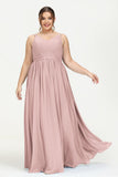 Custom Made V-neck Bridesmaid Dress Sleeveless Formal Evening Party Gowns Dresses
