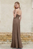 Sheath Lace Halter Bridesmaid Dress Featuring Formal Evening Party Dresses Gowns