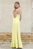 Sheath Lace Halter Bridesmaid Dress Featuring Formal Evening Party Dresses Gowns