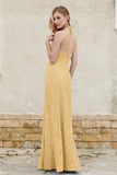 Sheath Lace Halter Bridesmaid Dress Featuring Formal Evening Party Dresses Gowns