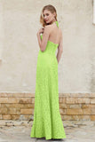 Sheath Lace Halter Bridesmaid Dress Featuring Formal Evening Party Dresses Gowns