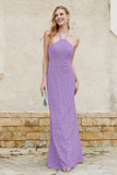 Sheath Lace Halter Bridesmaid Dress Featuring Formal Evening Party Dresses Gowns