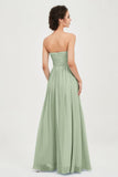 clean-lined bridesmaid dress night-out dress chiffon strapless formal evening gowns