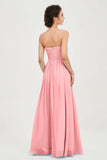 clean-lined bridesmaid dress night-out dress chiffon strapless formal evening gowns