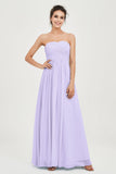clean-lined bridesmaid dress night-out dress chiffon strapless formal evening gowns