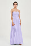 clean-lined bridesmaid dress night-out dress chiffon strapless formal evening gowns