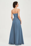 clean-lined bridesmaid dress night-out dress chiffon strapless formal evening gowns
