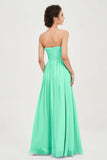 clean-lined bridesmaid dress night-out dress chiffon strapless formal evening gowns