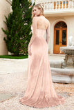 Elegant Strapless Straight Across Velvet Mermaid Formal Evening Party Dresses with Slit Prom Gowns