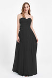 Sweetheart neckline tulle backless formal evening dresses pleated ruched bridesmaid dress