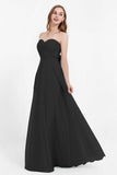 Sweetheart neckline tulle backless formal evening dresses pleated ruched bridesmaid dress